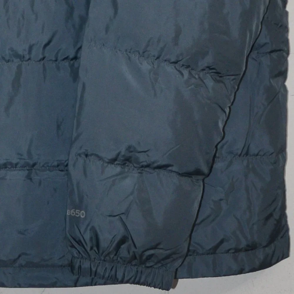 Eddie Bauer Men's Hooded Down Jacket, Gray - Picture 4 of 5